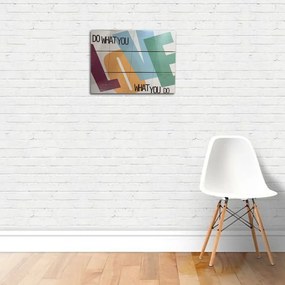Quadro Decorativo em Madeira Love 30X40 cm - D'Rossi