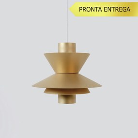 Pendente Bird Occa Individual Ø15X16Cm Alumínio 01Xmr11 - Qimporta Pd2... (BRANCO)