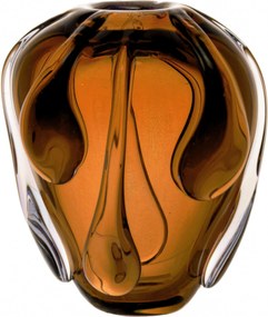 Vaso Murano Fiume M - Marrom  Marrom