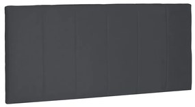 Cabeceira Painel Arizona Para Cama Box Queen 160 cm Suede - D'Rossi - Cinza