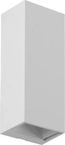 Arandela Led Abs 5w 3000k Ip65 0 A 60° Block - BRANCO