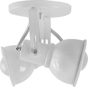 Spot Sobrepor Aluminio 12Cmx9cm - BRANCO