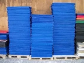 Kit 7 Colchonetes Academia Abdominal 100 X 60 X 3Cm Napa