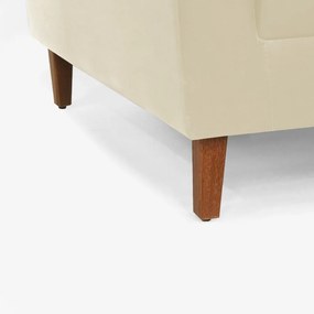 Namoradeira Decorativa Gabriela Courino Bege