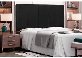 Cabeceira Arizona Para Cama Box Solteiro 90 cm Corino Preto - D'Rossi