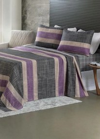 Jogo de Cama 150 Fios Listra King 4 Peças