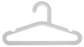 Kit 4 Cabides Infantil Branco