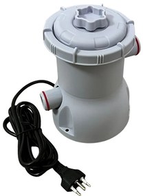 Conjunto Piscina Acquablue com Filtro 2006L/h Metal PVC Kit Reparação 6800L 110V Azul/Cinza G31 - Gran belo