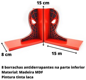 Aparador de Livros Homem Aranha Spider Man Miles Morales