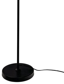 Luminária De Chão Allen 24,2X25,1X162Cm 1Xe27 Alumínio E Globo Ø20Cm -... (TT-M Titânio Metálico, TRANSPARENTE)