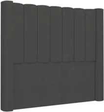 Cabeceira Casal Cama Box 140cm Claire Z04 Veludo Grafite - Mpozenato