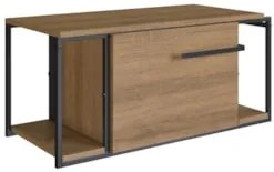 Gabinete de Banheiro Suspenso 80cm Para Cuba Ripy Mel Z54   - Mpozenat