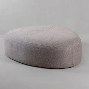 Puff Oslo Baixo G Linho Cinza - 78380 Sun House