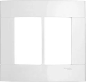 Placa Para 6 Módulos 4x4 Branco Decor