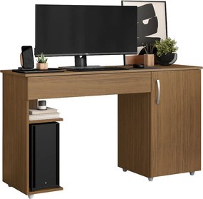 Escrivaninha Mesa Computador com Suporte Cpu 136cm Daurea A09 - D'Rossi - Atacama