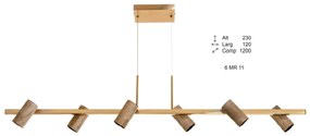 Pendente Hooder 120X12X23Cm Com Tubos Articulados Metal Aluminio 06Xmr... (PRETO)