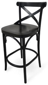 Banqueta X Madeira Maciça Design by Michael Thonet