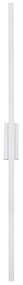 Arandela / Plafon Tec Branco 90X2Cm Led 15W 3000K 980Lm Bivolt Alumini...