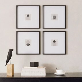 Enfeite Decorativo "Pássaro" Em Poliresina Preto 34x7 Cm - D'Rossi