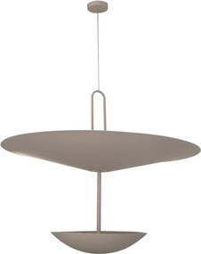Pendente Alumínio Macadâmia Ø80x60cm Eclisse In