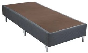 Base de Cama Box Light Camurca Cinza Solteirao 108 cm (LARG) - 52659 Sun House