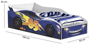 Cama Carro Solteiro Blue – Gabrielli Móveis
