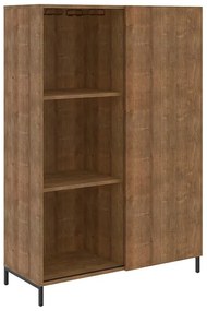 Estante Multifuncional Com 1 Porta 9 Prateleiras - Vermont