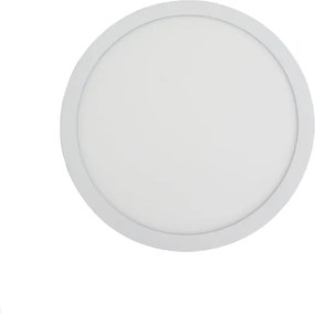 Plafon Led De Embutir Aluminio Branco 32W Panel - LED BRANCO NEUTRO (4000K)