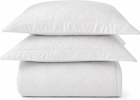 Colcha C/ Porta Travesseiro Kacyumara 300 Fios Montrelle Branco - Queen  Queen