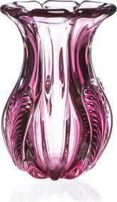 Vaso Murano Sicilia M   Quartzo Pink