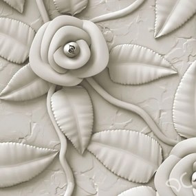 Papel de Parede Melissa Floral 3D 0.52m x 3.00m