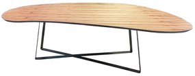 Mesa Contemporânea Tátio Bean 2400 - Lâmina Natural  Kleiner