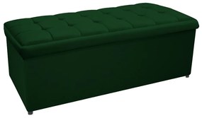 Calçadeira Copenhague 195 cm King Size Suede Verde - ADJ Decor
