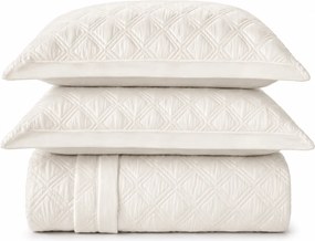 Colcha C/ Porta Travesseiro Literie Mist - Off White - Queen Queen