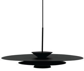 Pendente Tule Ø50X25,5Cm 1Xmr16 - Usina 25122/50 (BT - Branco Texturizado, Igual a Cor 1)