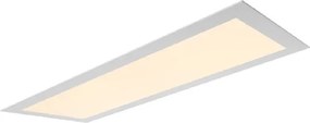 Plafon Led Embutir Retangular Branco 48W Irc80 Yamamura - LED BRANCO QUENTE (3000K)