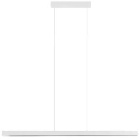 Pendente Led Aluminio Acrilico 32W 3000K Fit - BRANCO