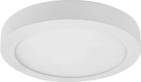 Plafon Led De Sobrepor Redondo Branco 18W 6000K Panel