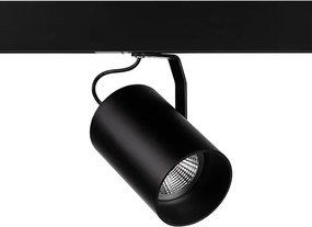 Spot Para Trilho Aluminio Flow Preto Trace