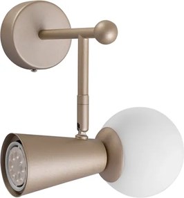 Arandela Aluminio Dourado Sears