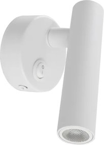 Arandela Led Alumínio 2w 3000k Tube Slim - BRANCO