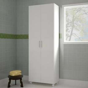 Armário 2 Portas área de Serviço Lavanderia BS 01 - Branco