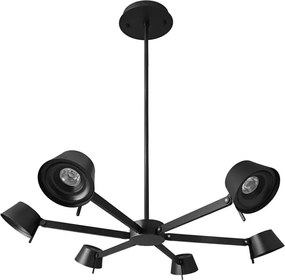 Pendente Led Metal Aluminio 28W 3000K Copo - PRETO