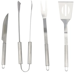 Jogo para Churrasco - Inox (4 peças)