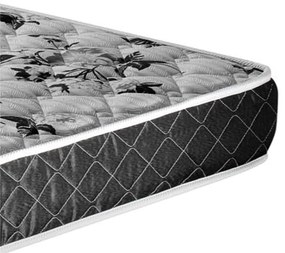 Colchão Solteiro D20 Pérola 188X78X17Cm Orthovida Com Selo Inmetro