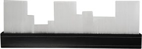 Arandela Led Rocha E Metal Preto 18w 3000k Contemp Skyline