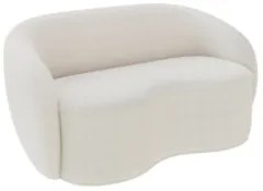 Sofá 3 Lugares Living Orgânico Sala de Estar 180cm Garbin Z08 Boucle B