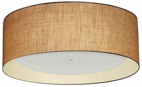 Plafon Para Banheiro Cilíndrico SB-3008 Cúpula Cor Palha Bege