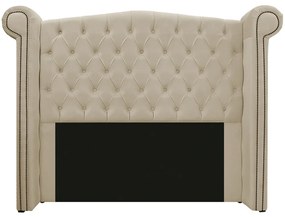 Kit Cabeceira e Calçadeira Veneza 140 cm Casal Corano Bege - ADJ Decor