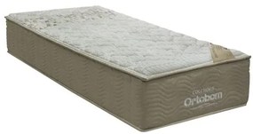 Colchao Viscomemory Solteirao 108 cm Bege e Branco - 69748 Sun House